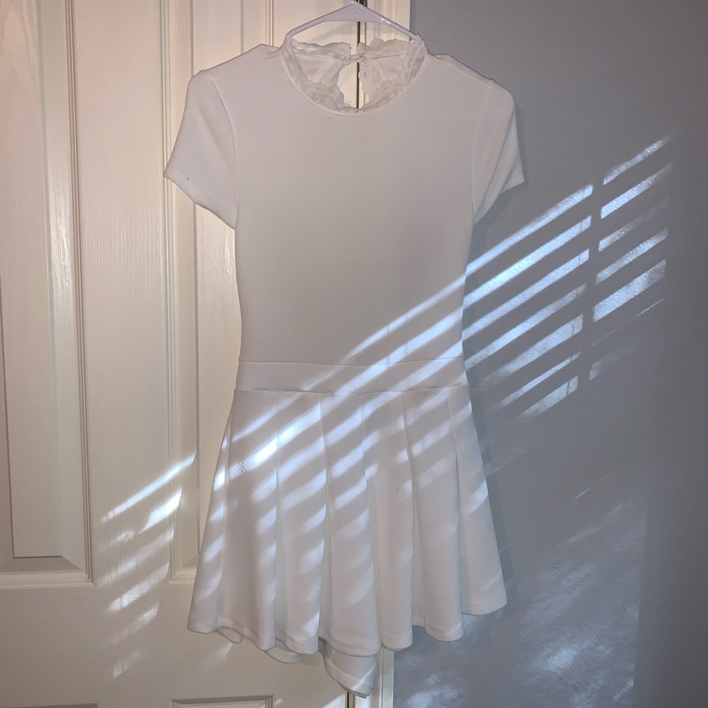 Cute white romper
